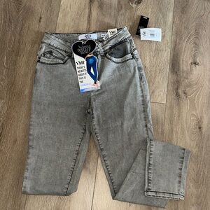 YMI Women's Stylish Gray Jeggings